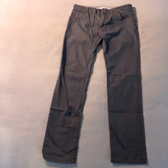 Men's Zara Man Light Grey Jeans W32 x L32 - Picture 2 of 5